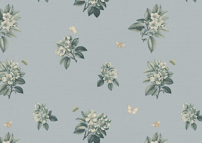 Upton, Apple Spray Smokes - Twist&Fit Roman Blind - Image 7